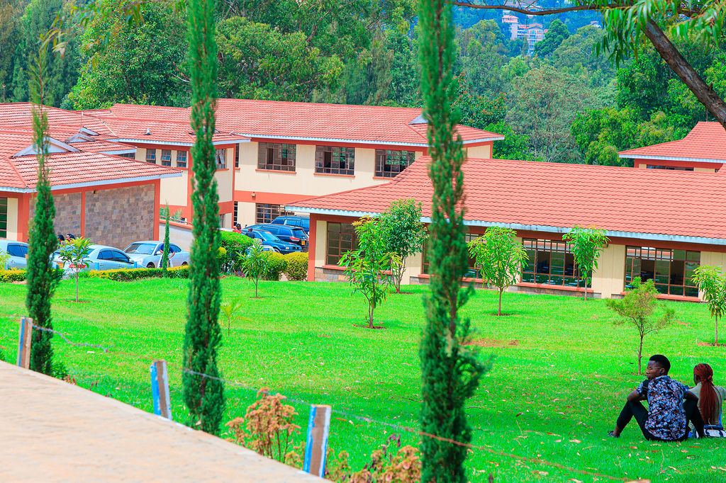 Green agricultural landscape at Kisii University