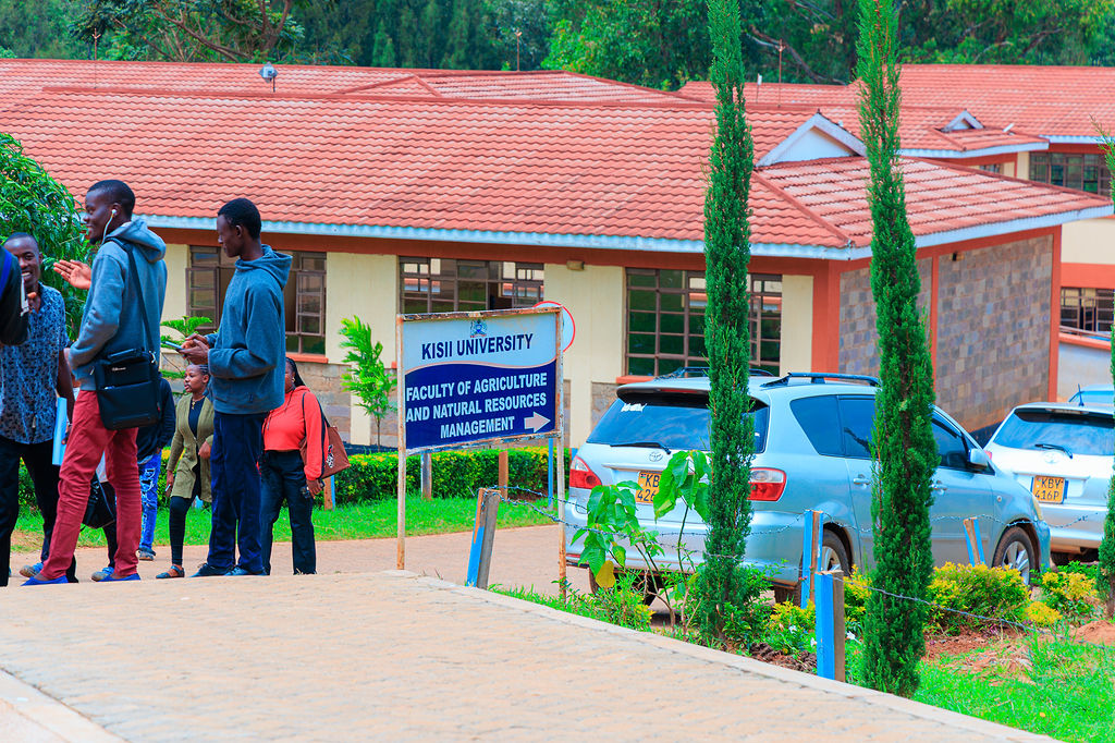 Kisii University buildings and green landscape