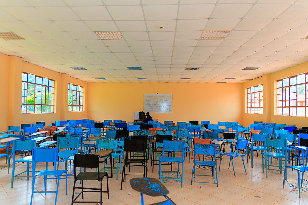 Modern university computer laboratory