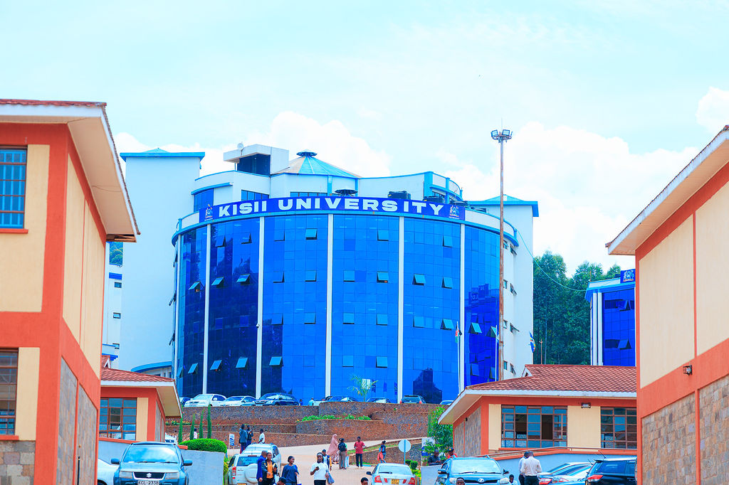Kisii University campus and surrounding landscape